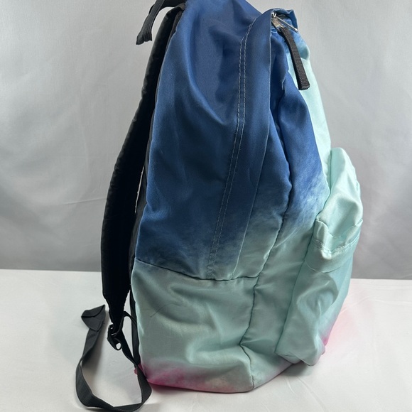 JanSport Blue and Pink Ombre Backpack - Picture 4 of 14